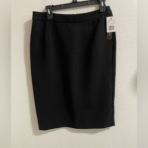 Violet & Roses Elegant Black Pencil Skirt NEW